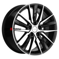 Khomen Wheels KHW1807 (Geely Coolray) 8*18 5*114.3 ET53 54.1 Black