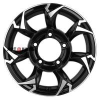 Khomen Wheels KHW1505 (Lada NIVA 4x4) 5.5*15 5*139.7 ET5 98.5 Black-FP