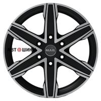 MAK King 6 6.5*16 6*139.7 ET10 112 Ice Black