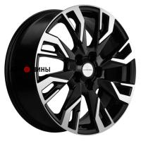 Khomen Wheels KHW1809 (Outlander) 7*18 5*114.3 ET38 67.1 Black-FP
