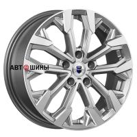 КиК Морейн (КС1046) 6.5*17 5*114.3 ET49 67.1 Дарк платинум