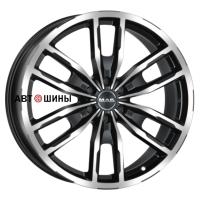 MAK Peak 8*18 6*130 ET53 84.1 Black mirror