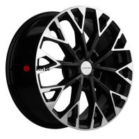 Khomen Wheels KHW1718 (Toyota RAV4/ Lexus NX) 7*17 5*114.3 ET35 60.1 Black-FP