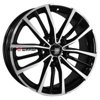 Khomen Wheels KHW1812 (Changan/Geely/Lexus/Suzuki/Toyota) 7*18 5*114.3 ET45 60.1 Black-FP