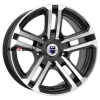 КиК Палладика (КС591М) 7*16 5*139.7 ET5 98 Алмаз черный