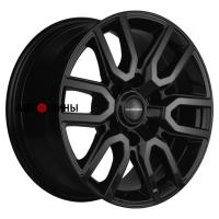 Khomen Wheels KHW1723 (Haval H9) 8*17 6*139.7 ET42 75.1 Black-FP