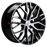 Khomen Wheels KHW2005 (Chery Tiggo 8 Pro) 8.5*20 5*108 ET48 60.1 Black-FP