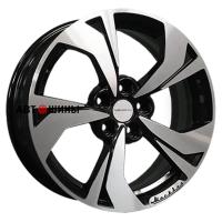 Khomen Wheels KHW1724 (Qashqai) 7*17 5*114.3 ET40 66.1 Black-FP