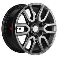 Khomen Wheels KHW1723 (Pajero Sport) 8*17 6*139.7 ET38 67.1 Black-FP