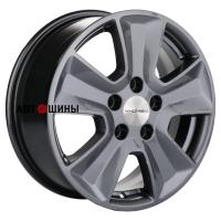 Khomen Wheels KHW1601 (Mitsubishi) 6.5*16 5*114.3 ET46 67.1 Black-FP