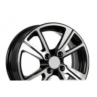 CARWEL БРОСНО 27 (127) AB 5.5*14 4*98 ET35 58.5 Черный глянцевый с полированной лицевой частью