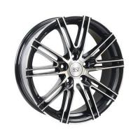 RST R187 GEELY ATLAS BD 7*17 5*114.3 ET45 60.1 Черный с полированной лицевой частью