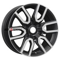 Khomen Wheels KHW1723 (Pajero) 8*17 6*139.7 ET46 67.1 Black-FP