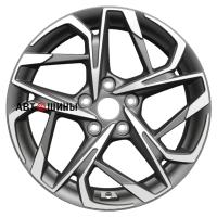 Khomen Wheels KHW1716 (Evolute i-Joy) 7*17 5*110 ET40 67.1 Gray-FP