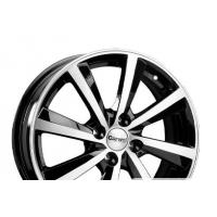 CARWEL СЕЛИГЕР AB 6*16 4*100 ET49 54.1 Черный глянцевый с полированной лицевой частью