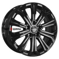 Khomen Wheels KHW1610 (DFM 580) 6.5*16 5*110 ET45 67.1 Black