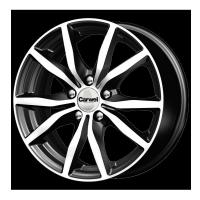 CARWEL БЕКАН 57 (126) AB 6.5*15 5*114.3 ET35 67.1 Черный глянцевый с полированной лицевой частью