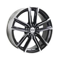 CARWEL МЕЖА R078 BD 7*18 5*114.3 ET37 66.6 Черный с полированной лицевой частью