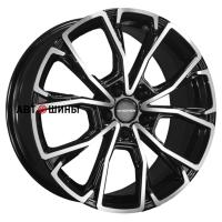 Khomen Wheels KHW1907 (Kodiaq/Tiguan) 7.5*19 5*112 ET43 57.1 Black-FP