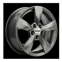 CARWEL КЕТА 1504 (FABIA) GST 6*15 5*100 ET43 57.1 Серебристый темный