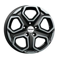 CARWEL БАЛА 241 (VITARA) AB 6.5*16 5*114.3 ET50 60.1 Черный глянцевый с полированной лицевой частью