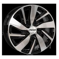 CARWEL БАЙКАЛ 166 (DUSTER) AB 6.5*16 5*114.3 ET50 66.1 Черный глянцевый с полированной лицевой частью