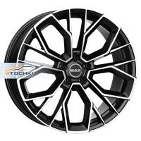 MAK Stilo-D 10*21 5*112 ET19 66.45 Black mirror