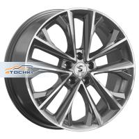 Premium Series КР012 (FAW Bestune T55) 7*18 5*114.3 ET33 67.1 Diamond Gloss Graphite