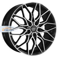 Khomen Wheels KHW1813 (Dongfeng AX7) 7*18 5*108 ET43 65.1 Black-FP
