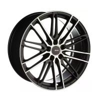 ADVANTI DIVISO SP71 MBFP 8.5*19 5*114.3 ET45 67.1 Черный матовый с полированой лицевой частью