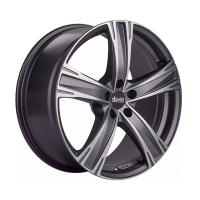 ADVANTI RACCOON MP656 MGMFP 9*20 5*112 ET33 66.6 Серый матовый с полированой лицевой частью