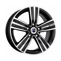 КиК ДА ВИНЧИ (КС608) АЛМАЗ ЧЕРНЫЙ 6.5*16 5*100 ET42 57.1 Черный глянцевый с полированной лицевой частью