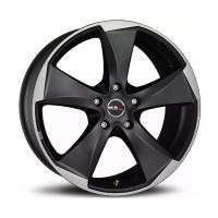 MAK RAPTOR ICE SUPERDARK 8.5*19 5*114.3 ET35 76 Черный матовый с полированной лицевой частью