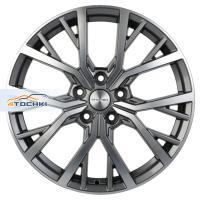 Khomen Wheels KHW1806 (Haval Dargo) 7*18 5*114.3 ET40 66.5 Gray-FP