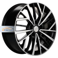 Khomen Wheels KHW1717 (Hyundai Elantra) 7*17 5*114.3 ET49 67.1 Black-FP