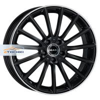 MAK Komet 8*18 5*112 ET33 66.6 Gloss Black Mirror Ring
