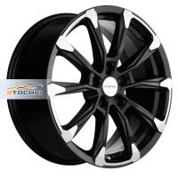 Khomen Wheels KHW1808 (Geely Coolray) 7.5*18 5*114.3 ET50 54.1 Black-FP