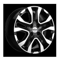 CARWEL ТОБОЛ 1503 (VESTA) ABT 6*15 4*100 ET50 60.1 Черный глянцевый с полированной лицевой частью