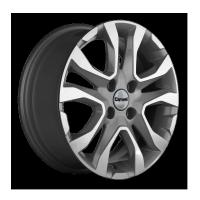CARWEL ТОБОЛ 1503 (VESTA) AGR 6*15 4*100 ET50 60.1 Серый с полированной лицевой частью