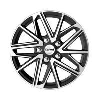 CARWEL ГАЛИЛЕО AB 6*16 5*112 ET43 57.1 Черный глянцевый с полированной лицевой частью