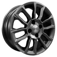 Khomen Wheels KHW1406 (Honda Civic) 5.5*14 4*100 ET45 56.1 Gray