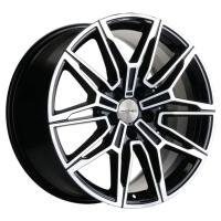 Khomen Wheels KHW1904 (Karoq/Octavia) 8.5*19 5*112 ET40 57.1 Black-FP