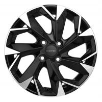 Khomen Wheels KHW1508 6*15 4*100 ET46 54.1 Black-FP