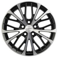 Khomen Wheels KHW1705 7*17 5*114.3 ET45 60.1 Black-FP