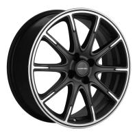 Khomen Wheels KHW1707 6.5*17 4*100 ET41 60.1 BLACK MATT-FP