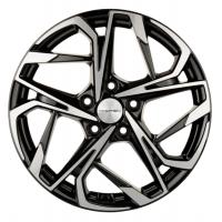 Khomen Wheels KHW1716 7*17 5*114.3 ET45 67.1 Black-FP