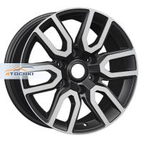 Khomen Wheels KHW1723 (Mazda BT50) 8*17 6*139.7 ET45 93.1 Black-FP