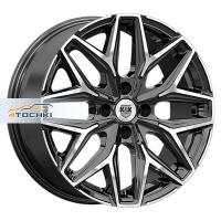 КиК Ариус (КС1187) 7*17 5*114.3 ET35 66.1 Алмаз черный