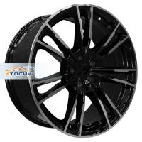 PDW 5380 9.5*19 5*112 ET35 66.5 Gloss Black Machine Face