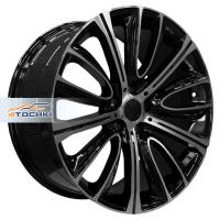 PDW 5241 8.5*19 5*112 ET28 66.6 Gloss Black Machine Face